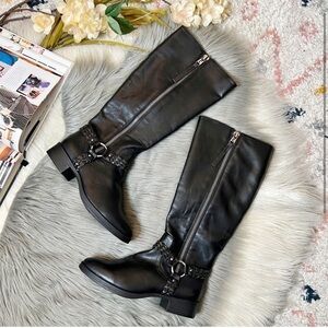 NEW Circus By Sam Edelman Phoebe Black Women’s Riding Boots Sz 8